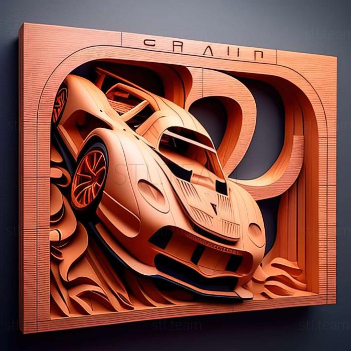 3D модель Игра Gran Turismo 3 A Spec (STL)
